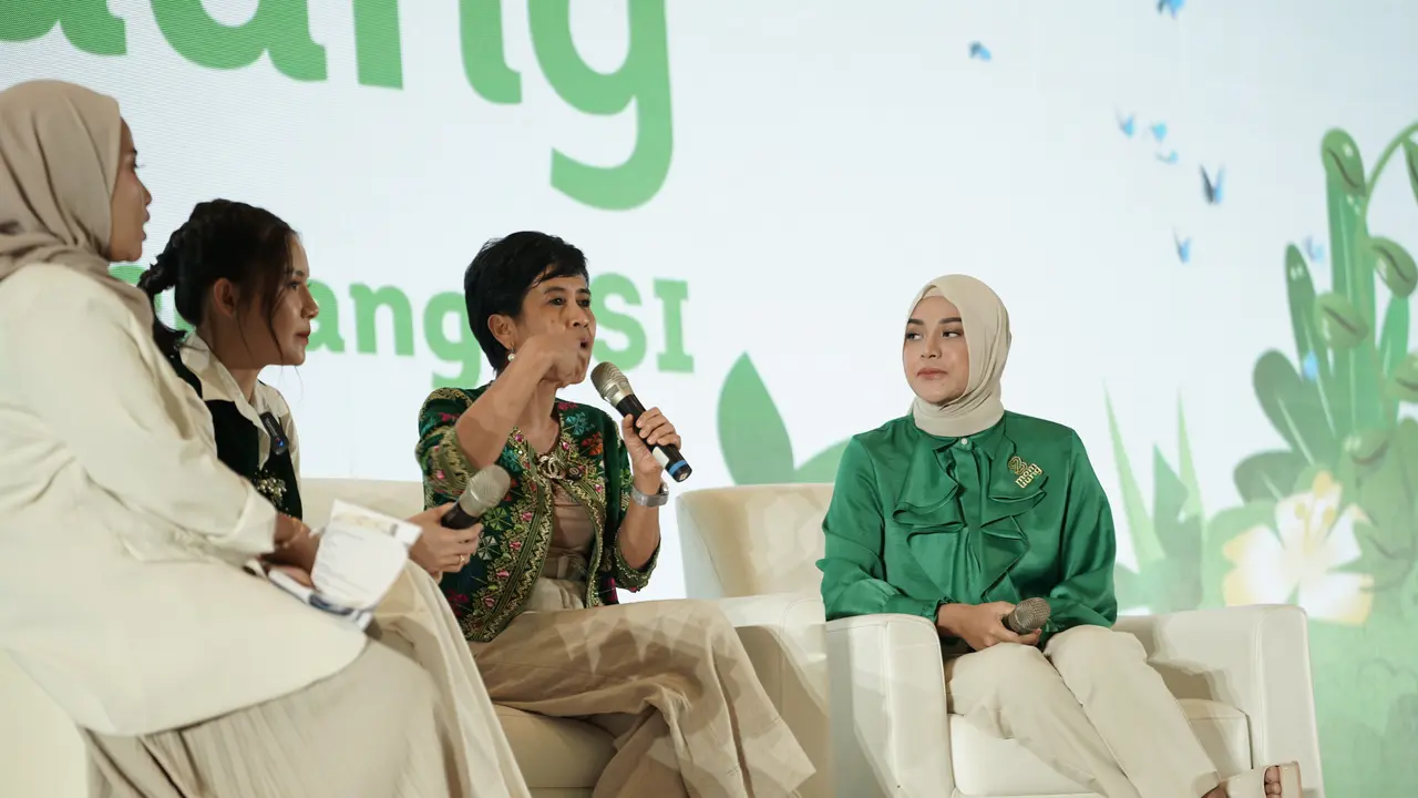 Aurel Hermansyah memberikan dukungannya melalui acara Breastfeeding Fest.
