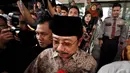 Waryono Karno diperiksa dalam perkara dugaan tindak pidana korupsi kegiatan sosialisasi, sepeda sehat, dan perawatan Gedung Kantor ESDM, Jakarta, Jumat (12/12/2014). (Liputan6.com/Miftahul Hayat)