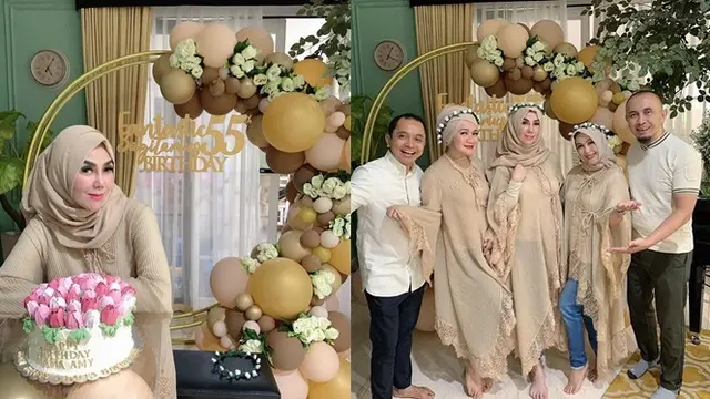 5 Seleb Usia 50 Tahun yang Rayakan Ulang Tahun Secara Meriah, Ada Kue Bentuk Dolar