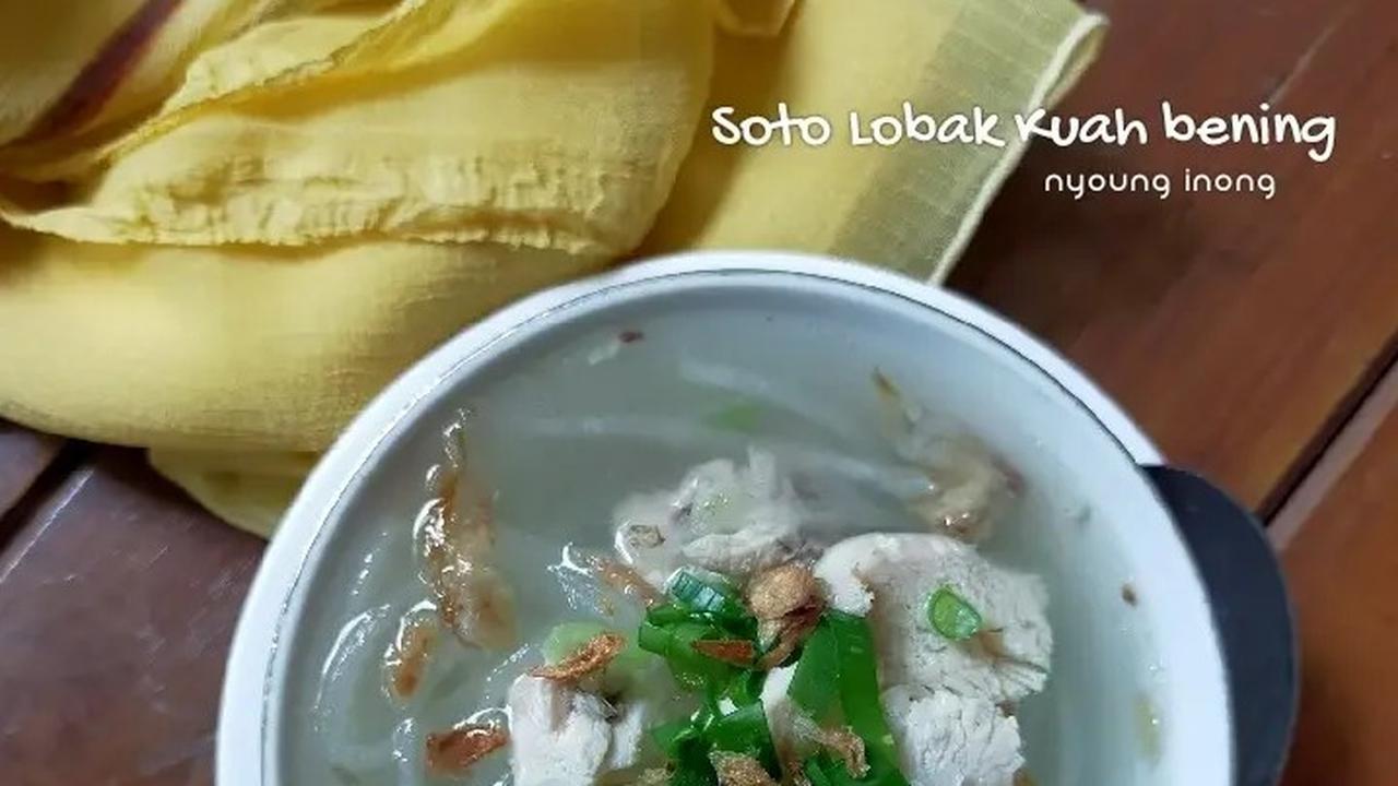 Soto Lobak Kuah Bening