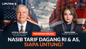 Wawancara Liputan6 SCTV dengan Kuasa Usaha Kedutaan Besar Amerika Serikat di Jakarta, Peter M. Haymond. (Dok. Istimewa)