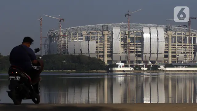 FOTO: Menanti Penyelesaian Pembangunan Jakarta International Stadium