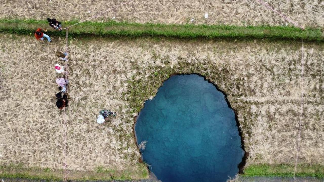 Badan Geologi Ungkap Keunikan Fenomena Sinkhole Situjuah di Sumatera Barat