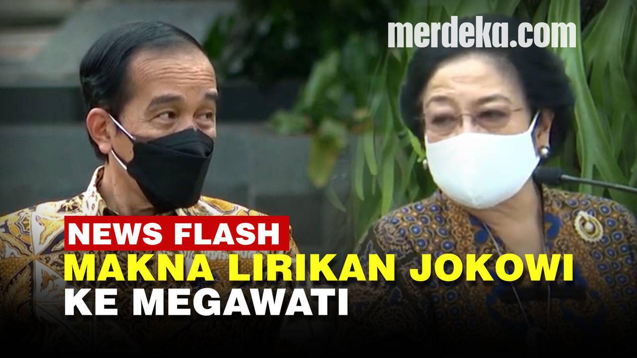 VIDEO: Jokowi Langsung Melirik Saat Megawati Bicara Soal Tangis, Kurus dan Bully