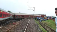 Kereta Penumpang di India Tergelincir dan Picu 18 Gerbong Keluar Rel, 2 Orang Tewas