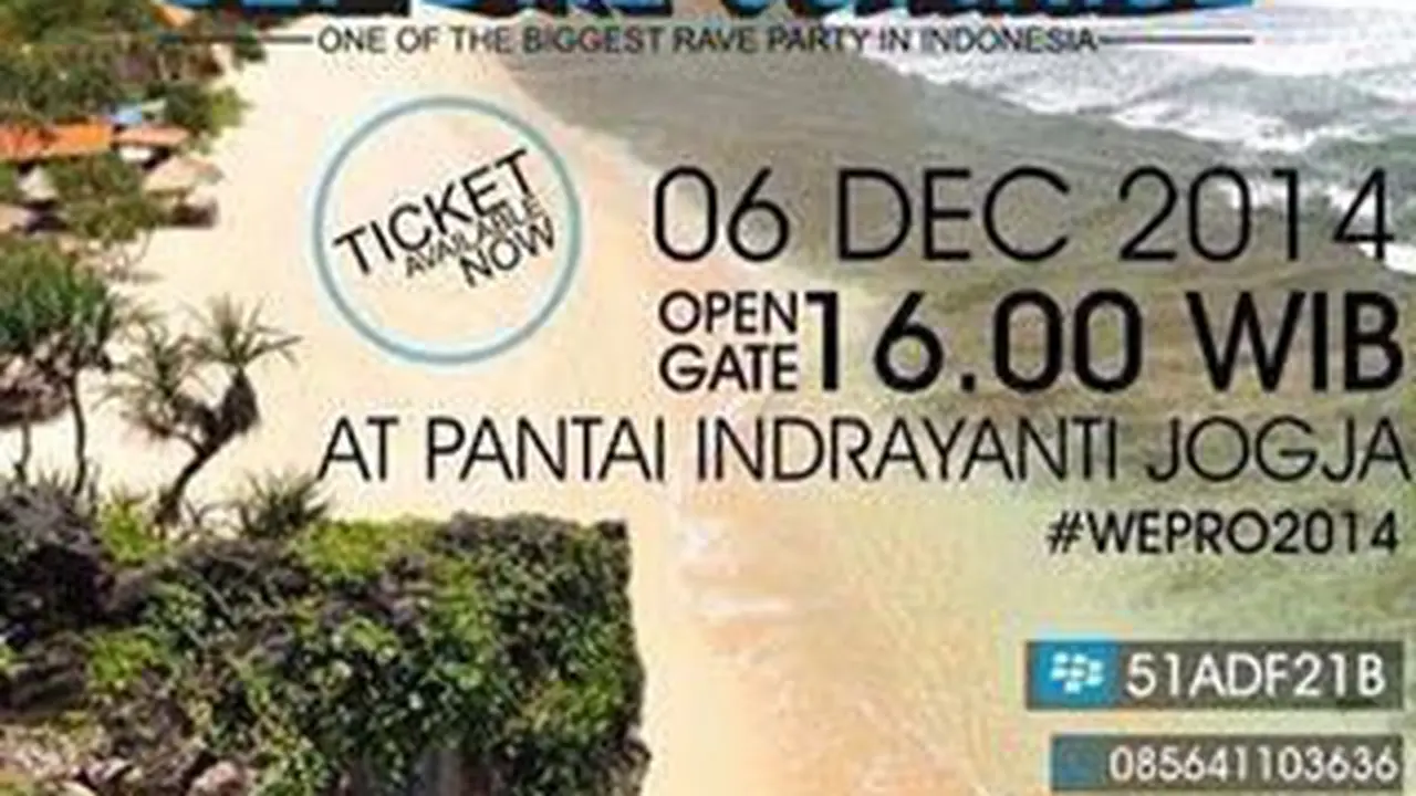 Diduga Akan Digelar Rave Party, FUI DIY Sisir Pantai Gunungkidul