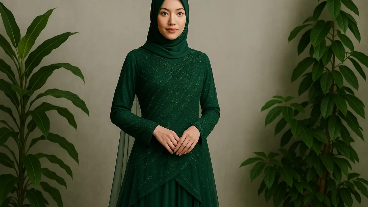 7 Model Gamis Payet Depan, Inspirai Anggun dan Elegan untuk Berbagai Acara