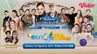 Saksikan live streaming HUT SCTV 31 Xtraordinary tanpa jeda iklan di Vidio, Selasa (24/8/2021). (Dok. Vidio)
