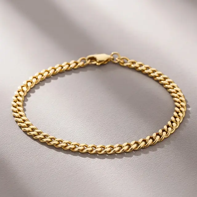 Model Gelang Emas Tipis yang Lagi Tren (Image by Gemini AI)