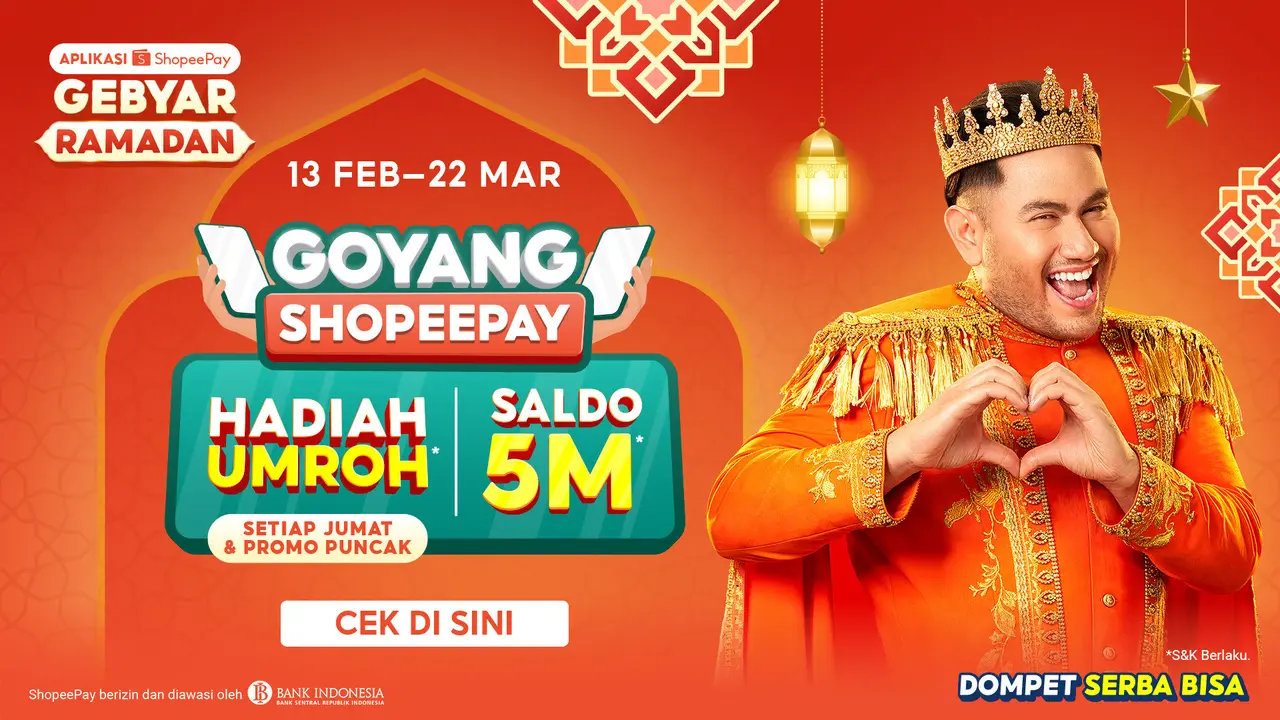 Goyang ShopeePay Bikin Ramadan Makin Fun, Ada Banyak Promo dan Keuntungan Menanti
