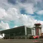 Operasional Bandara Radin Inten II Lampung tidak terganggu erupsi Gunung Anak Krakatau. (Dok Bandara Radin Inten II)