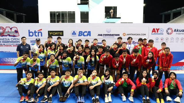 Para juara Polo Air di IOAC 2025 (Dok Akuatik Indonesia)