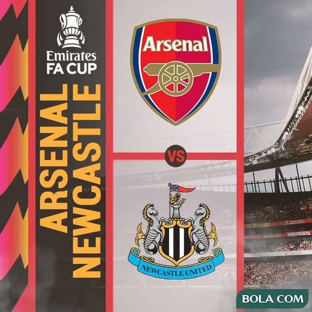 Piala FA - Arsenal Vs Newcastle United