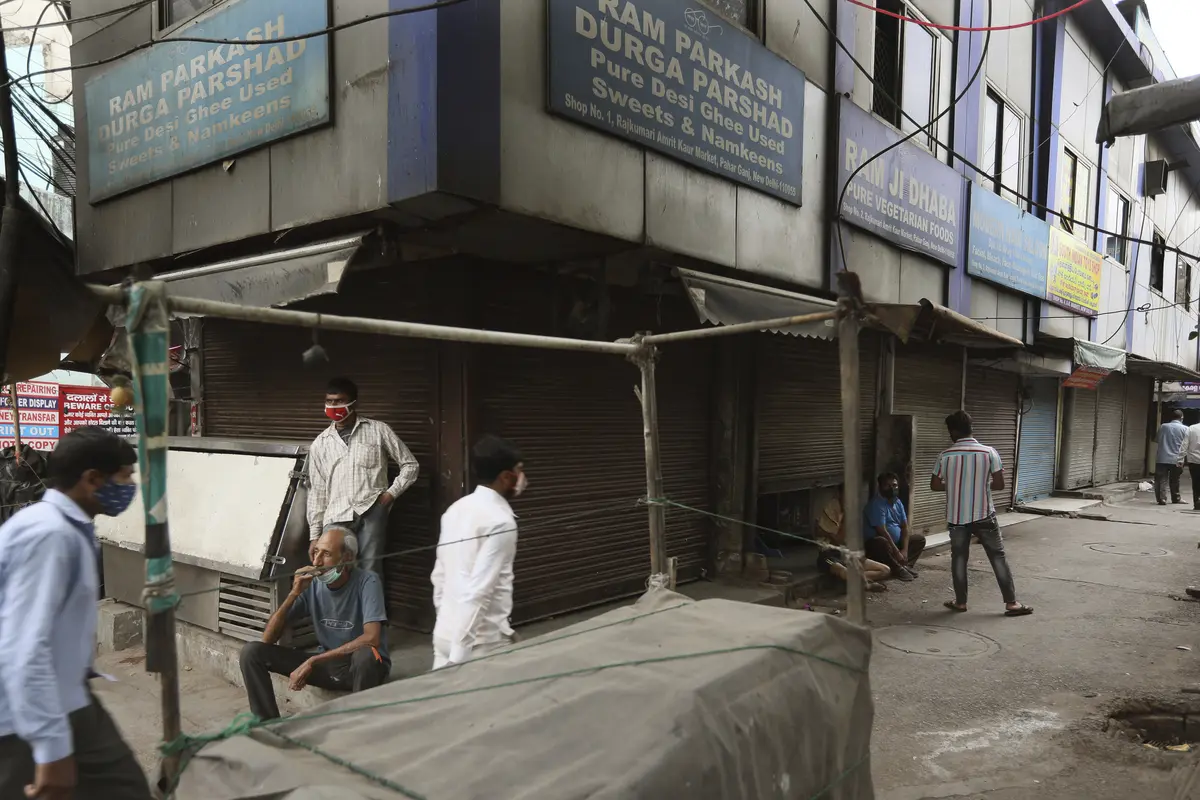 Kematian Corona di India Melesat