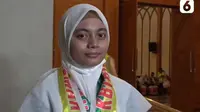 Devi Kusuma Wardani, jemaah haji termuda asal Jakarta. (Dok: Liputan6)