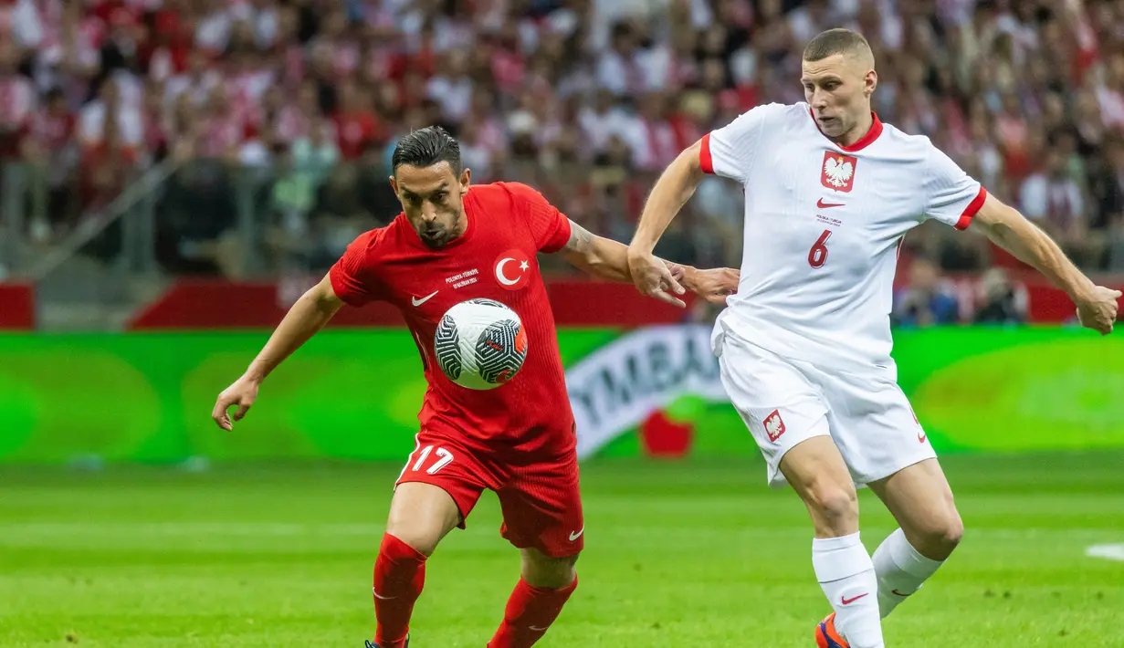 Polandia akan menantang Belanda, Austria, dan Prancis di Grup D Euro 2024. (Wojtek Radwanski / AFP)