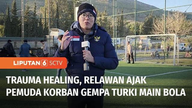 Emergency Medical Team Indonesia terjun langsung ke posko pengungsi korban gempa Turki, untuk membantu proses trauma healing, dukungan kesehatan jiwa dan psikososial. Agar pengungsi terhibur, tim mengajak remaja Turki bermain sepak bola.
