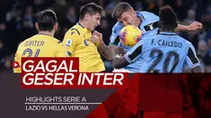 Berita Video Highlights Serie A, Lazio Gagal Salip Inter Milan Usai Ditahan Verona
