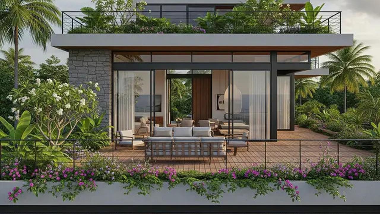 8 Model Rumah Sederhana Tapi Mewah dengan Atap Datar dan Rooftop, Inspirasi Hunian Masa Kini