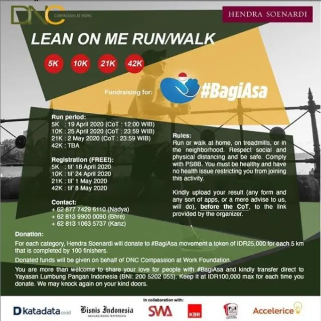 Lean On Me Run/Walk