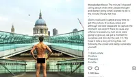 Pria ini unggah foto telanjang untuk kampanyekan tentang ejakulasi yang tertunda (Foto: Instagram/@thenakedprofessor)