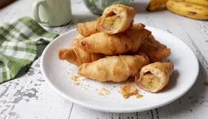 Resep Pisang Molen Renyah, Kulit Tipis Garing dan Isian Pisang Legit