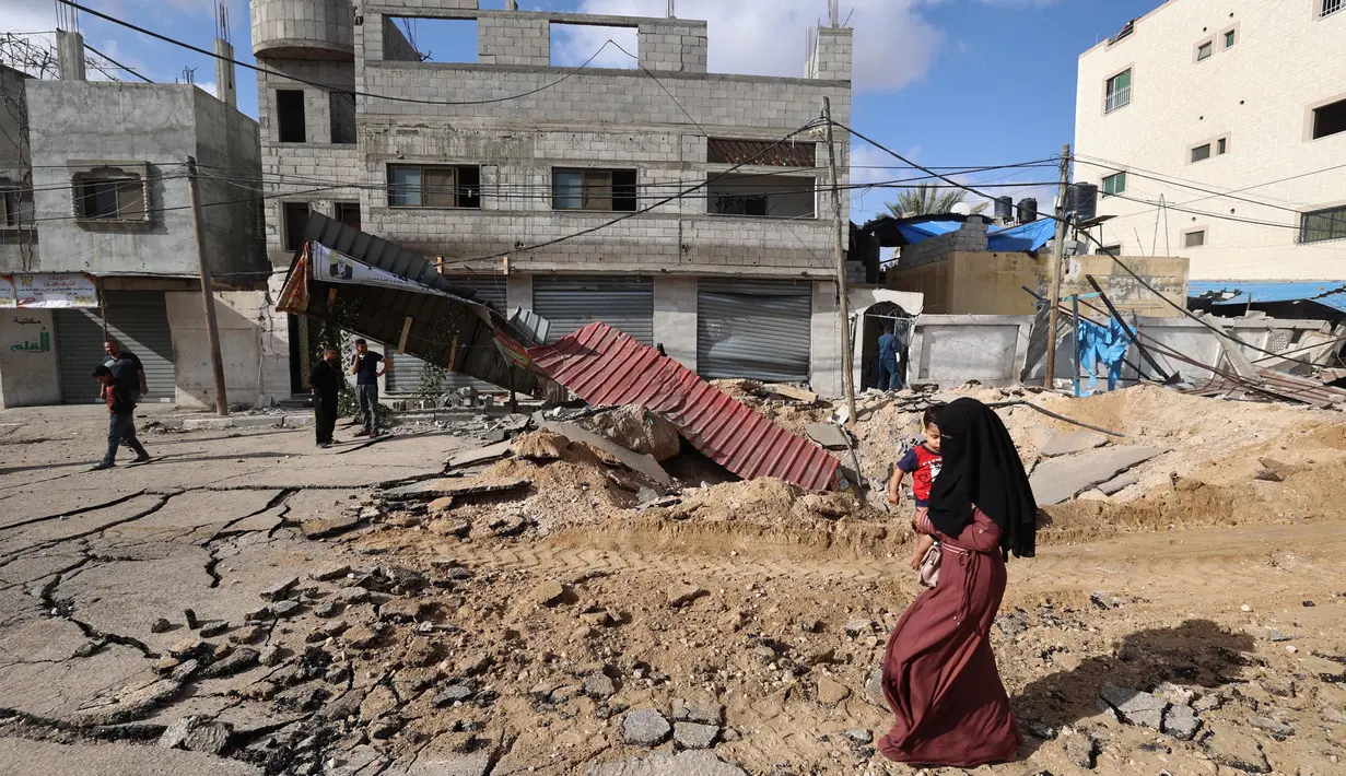 Untuk diketahui, sejak Israel kembali melancarkan serangan pada 18 Maret 2025, setelah kesepakatan gencatan senjata selama dua bulan berakhir, sedikitnya 2.780 warga Palestina tewas dan 7.680 orang lainnya mengalami luka. (Eyad BABA/AFP)