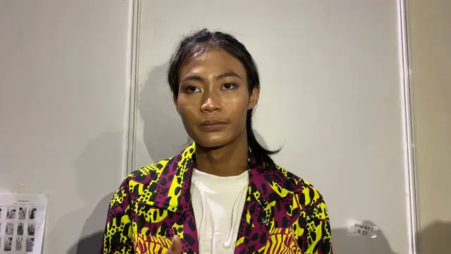 Bonge Jadi Model di Jakarta Fashion and Food Festival 2022
