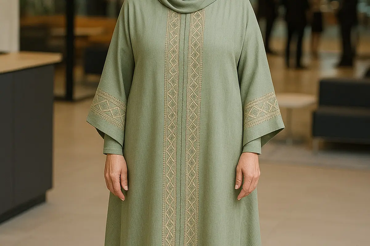 Kaftan Abaya Terbaru Agar Ibu-ibu 50 Tahun Tampil Jauh Lebih Muda