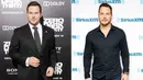 Chris Pratt berhasil diet dan mengurangi sekitar 27kg bobot tubuhnya. Beda jauh banget ya! (Gregg DeGuire/WireImage.com; Robin Marchant/Getty Images/USMagazine)