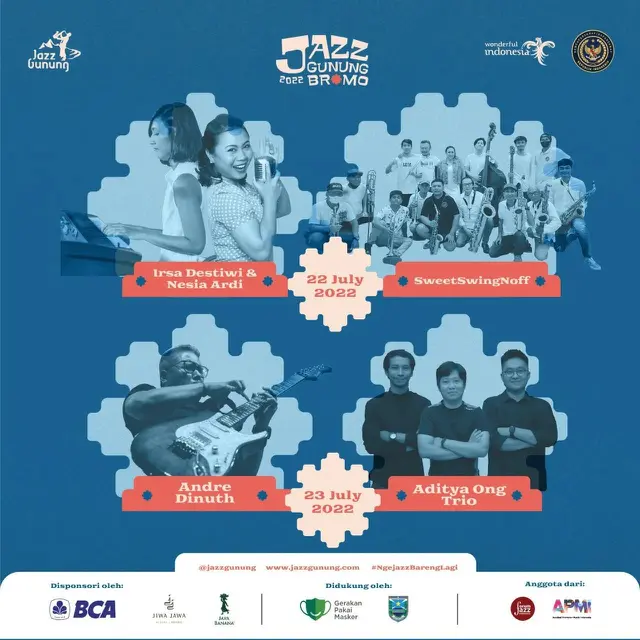 Jazz Gunung Bromo 2022. (instagram.com/jazzgunung)