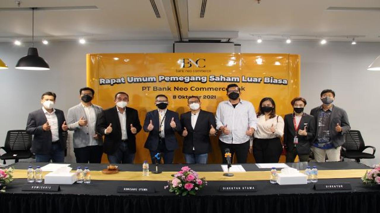 RUPSLB PT Bank Neo Commerce Tbk (BBYB) pada Jumat, (8/10/2021) (Dok: Bank Neo Commerce)
