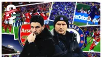Liga Inggris - Fakta Menarik Arsenal vs Chelsea (Bola.com/Decika Fatmawaty)