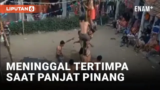 Innalillahi, Pria di Brebes Meninggal Usai Terjatuh dan Tertimpa Saat Ikut Panjat Pinang