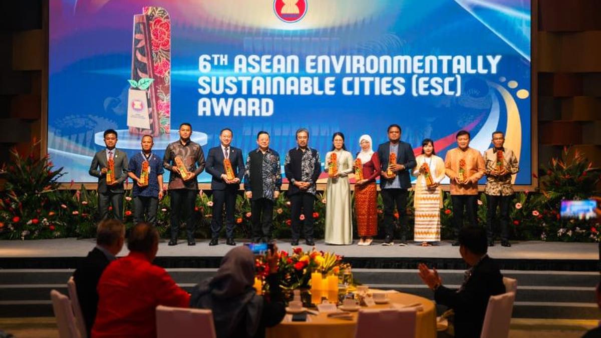Indonesia Boyong 5 Penghargaan Bergengsi di ASEAN Environmentally Sustainable Cities Award