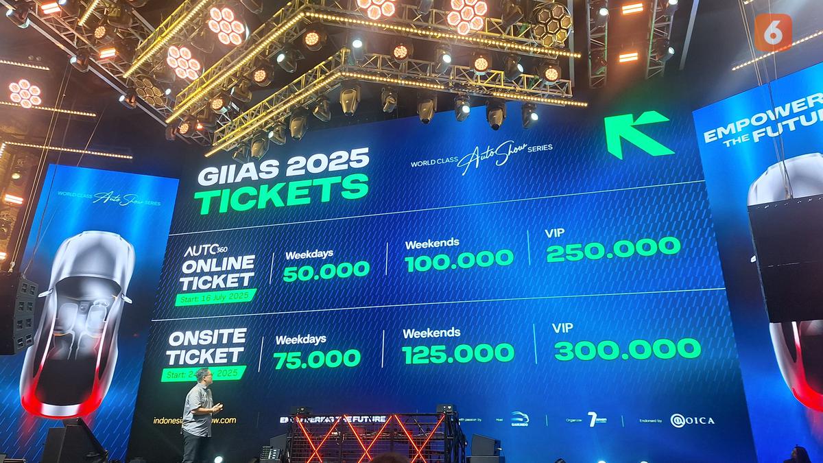 Harga Tiket GIIAS 2025 dan Cara Belinya