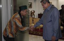 Presiden SBY sambut kedatangan Pengurus Besar HMI 