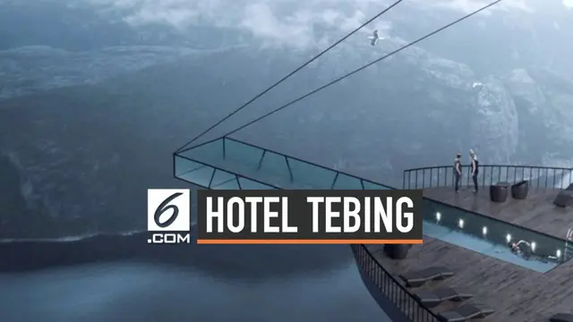 Seorang arsitek asal Turki mendesain sebuah hotel di tepi tebing Prekestolen, Norwegia. Menariknya hotel ini akan memiliki kolam renang yang tergantung dan menjorok ke jurang.