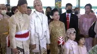 Suasana pernikahan Kaesang dan Erina. (Dok: YouTube Presiden Joko Widodo)