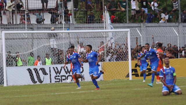 PSBS Biak Vs Persiraja Banda Aceh di babak semifinal Liga 2 2023/2024.