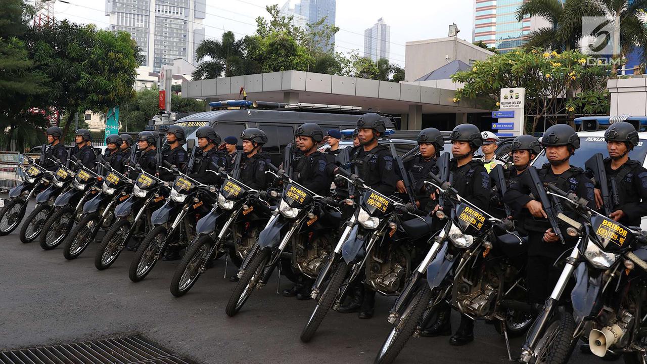Polda Metro Jaya Gelar Apel Pengamanan Malam Takbiran