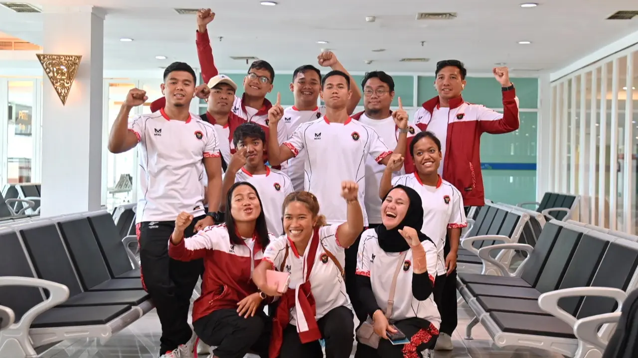 Kontingen Indonesia untuk Asian Para Games 2022.