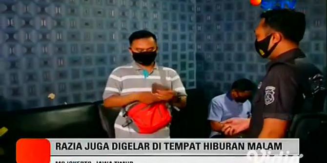 VIDEO: Mojokerto Kembali Zona Merah, Petugas Gabungan Intensif Razia COVID-19