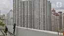 Sementara, pada kuartal I 2025, penjualan apartemen strata baru 162 unit atau seperempat penjualan sepanjang 2024 lalu yang berjumlah 688 unit. (Liputan6.com/Angga Yuniar)