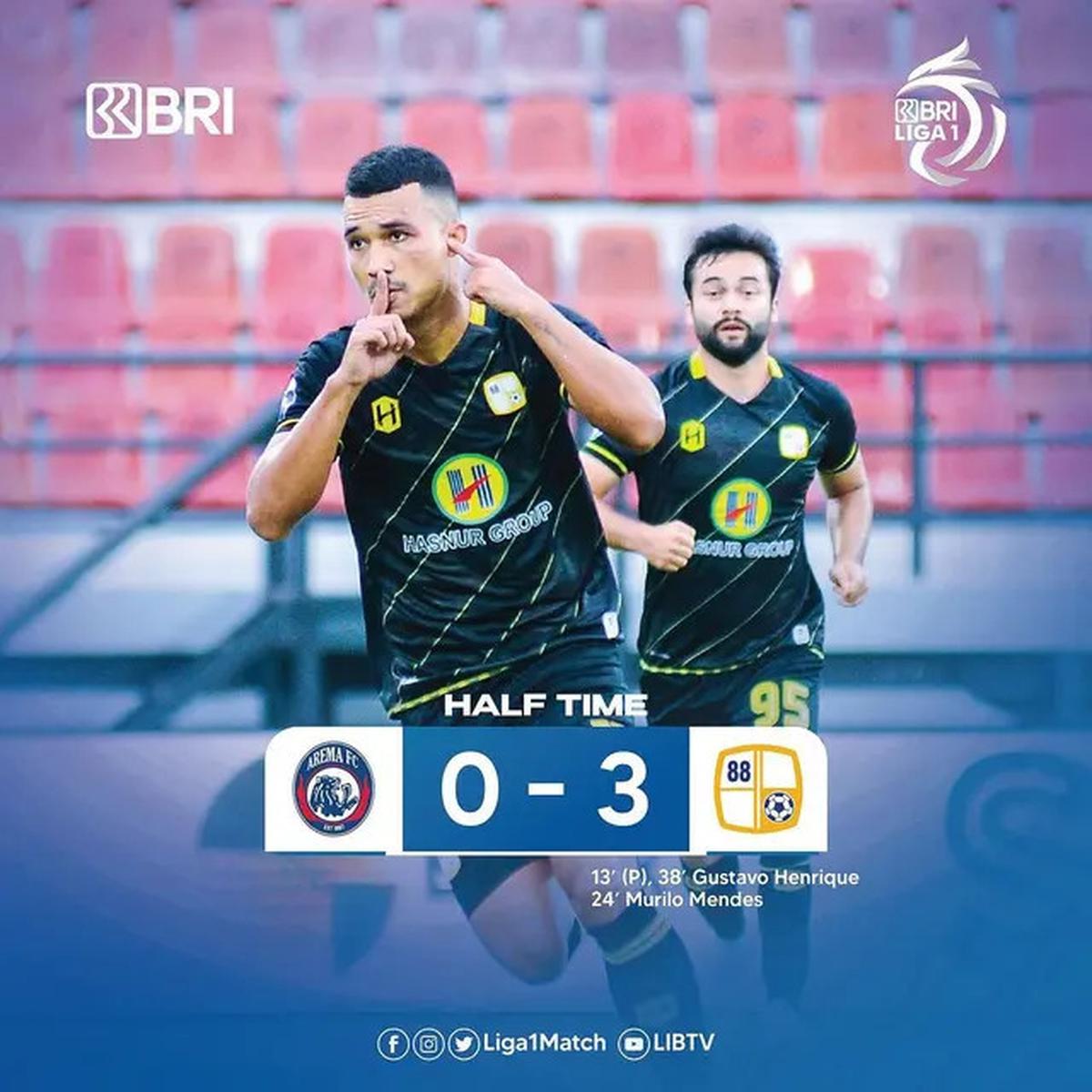 Jadwal BRI Liga 1 2024/2025, 1-6 November: Barito Putera vs Arema FC