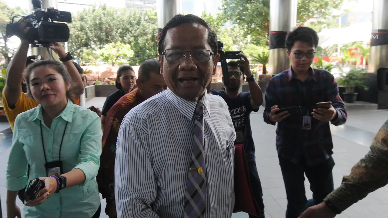 Datangi KPK Mahfud MD Diskusi Tentang Tindak Pidana Korupsi