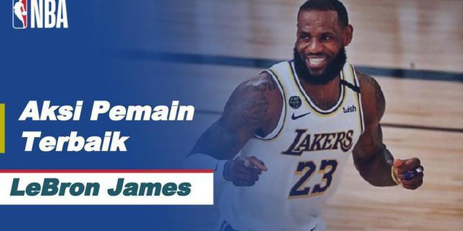 VIDEO: Melihat Aksi - Aksi Terbaik LeBron James Saat LA Lakers Kalahkan Houston Rockets