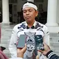 Kang Dedi Mulyadi usai bertemu Pj Bupati Purwakarta Benni Irwan beberapa waktu lalu. Foto (Liputan6.com/Asep Mulyana)