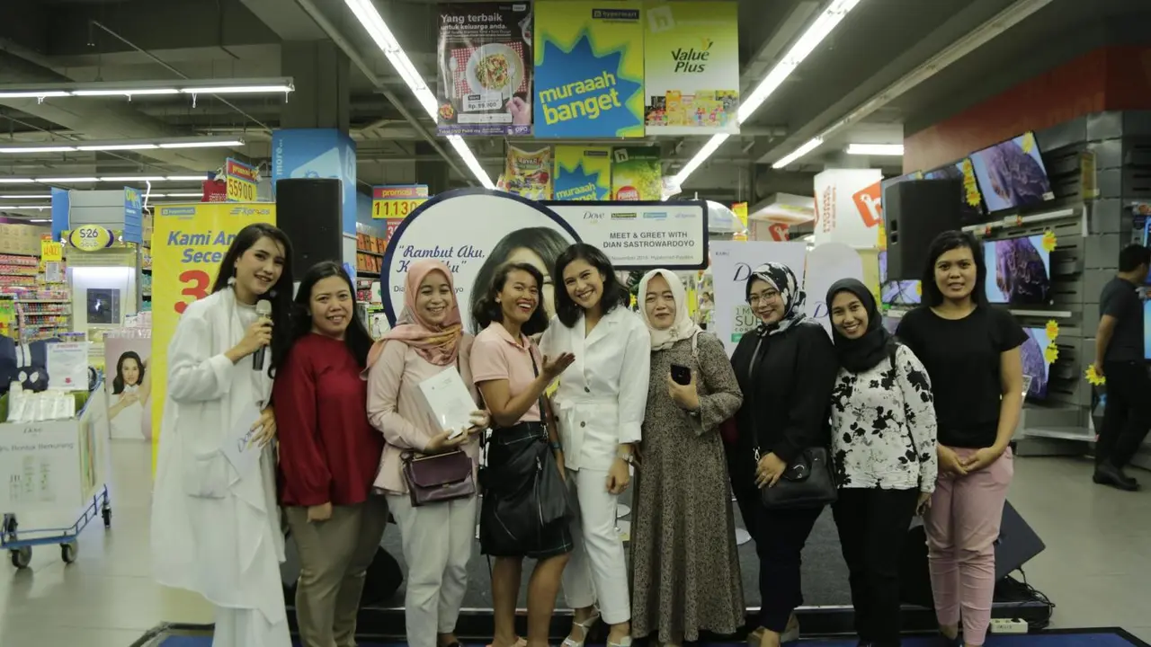 Serunya Shopping Race Bareng Dove, Bawa Hadiah Fantastis Sampai Ketemu Dian Sastro