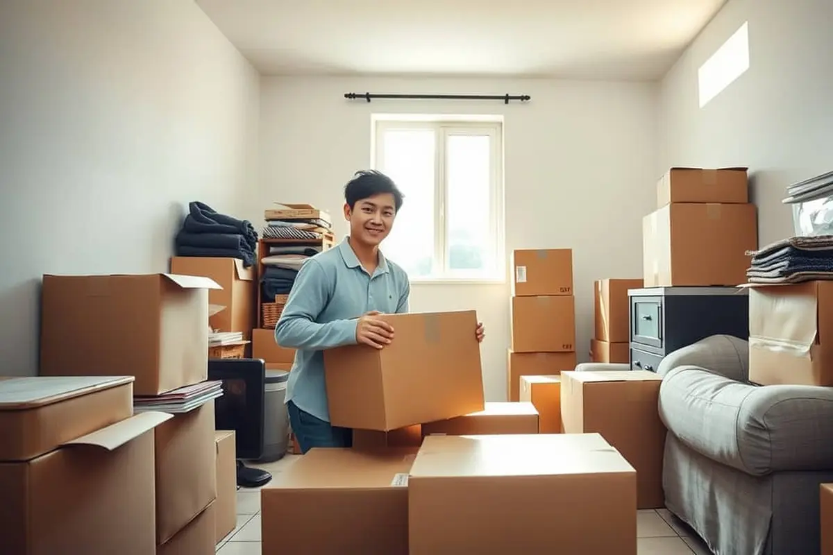 mimpi pindah kontrakan